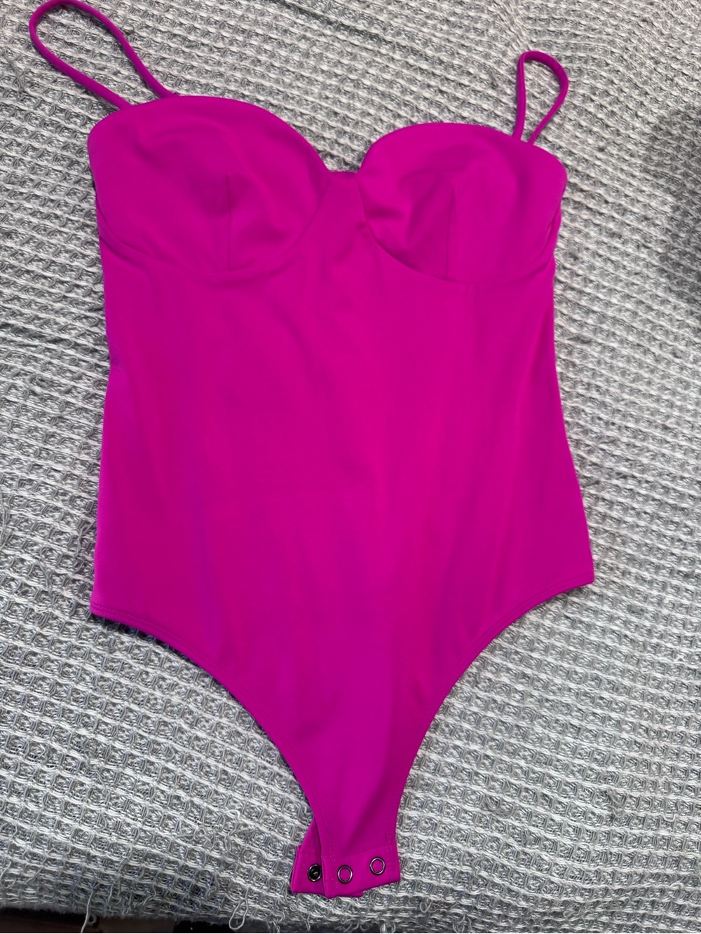 Express Bright Magenta Bodysuit